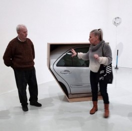 Les séniors de l'Accueil de jour l'Escapade en visite au Frac