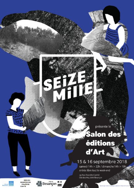 Affiche du salon des éditions d'art 2018
