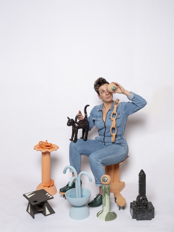 Portrait de Cécile Meynier. Photo : Nicolas Waltefaugle