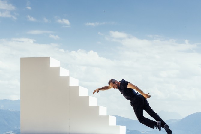 Fugue/Trampoline de Yoann Bourgeois