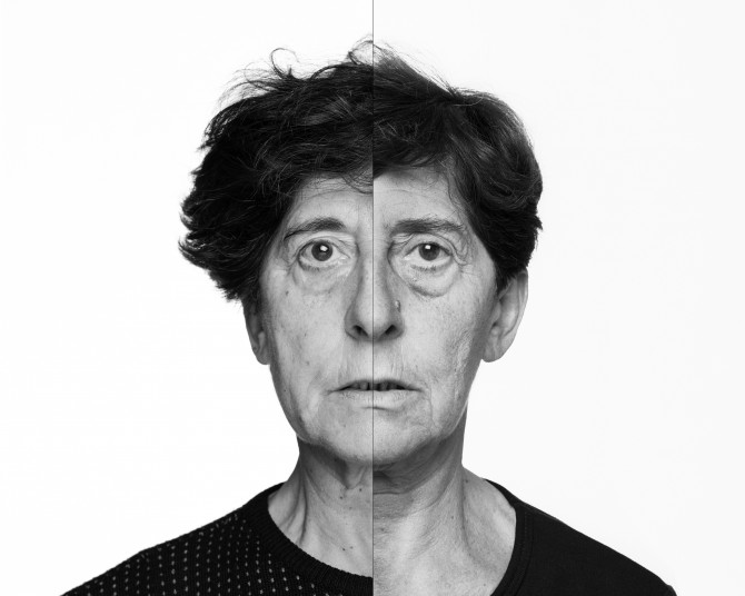 Esther Ferrer, Autoportrait dans le temps, 1981 / 2014. Collection Frac Franche-Comté © Adagp, Paris 2024.