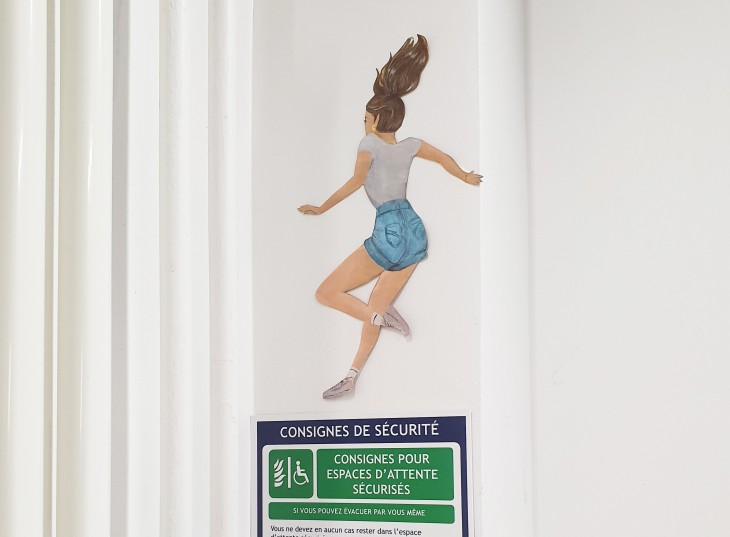 Détail d'un travail réalisé par Laureen