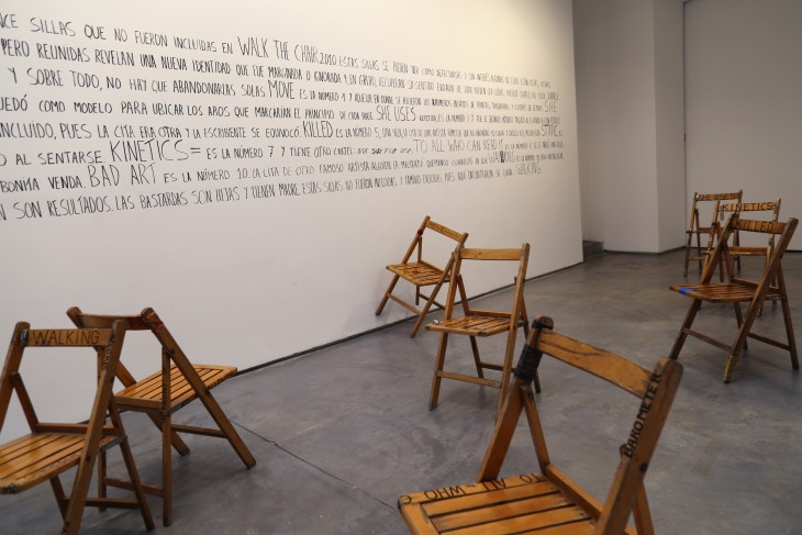 La Ribot, Walk the Bastards, 2017, collection Frac Franche-Comté.