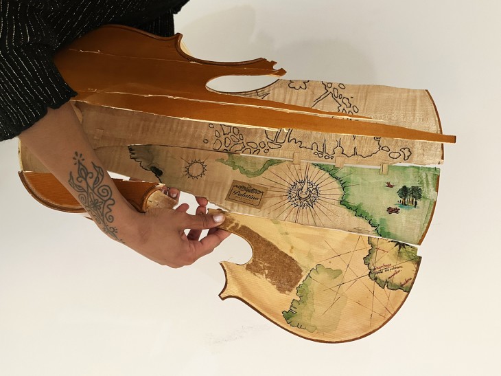 Nina Laisné, Do Pau Brasil, 2026. Collection Frac Franche-Comté