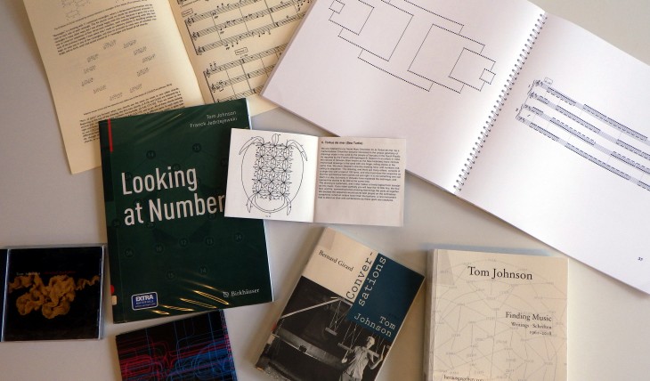 Livres, partitions et CD de Tom Johnson consultables à la bibliothèque